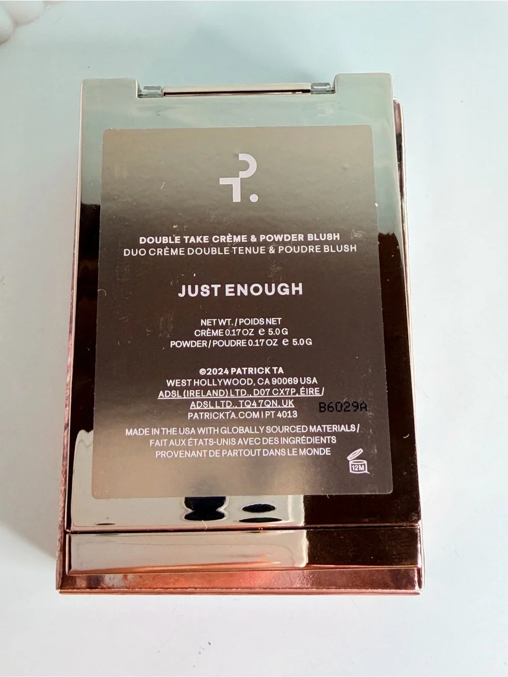 Patrick Ta Major Headlines Double-Take Crème & Powder Blush Duo - Just Enough-